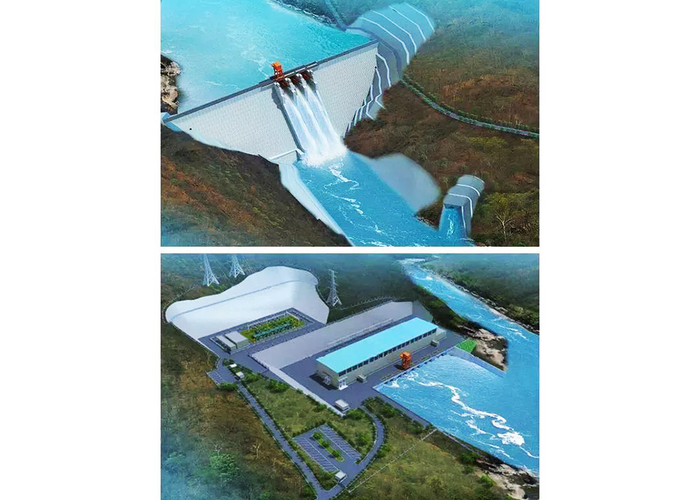 讚比亞下凱富峽水電站